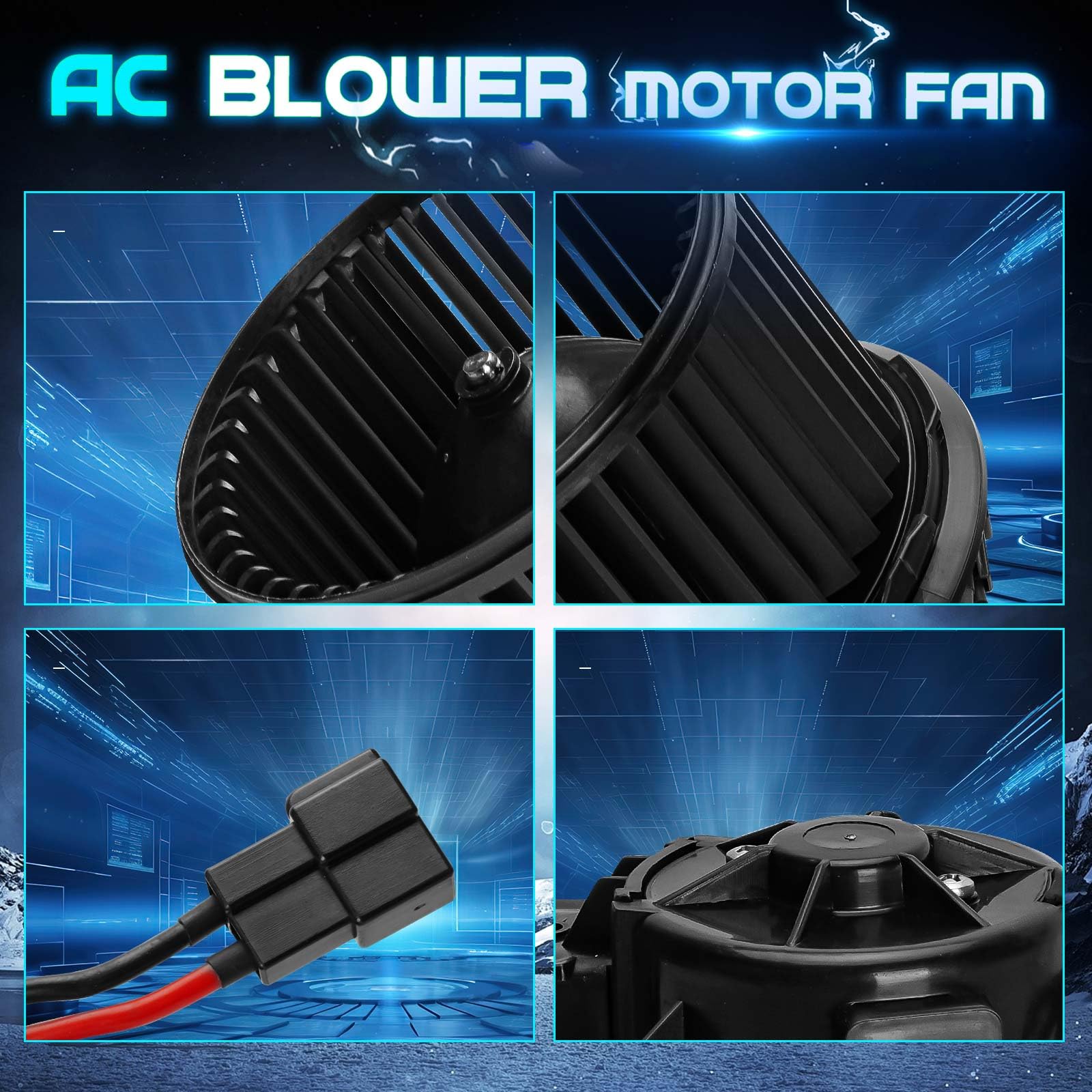ILONPA blower installed under Escape dash restoring cabin airflow quickly