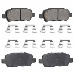 ILONPA rear pads front packaging showing fitment and hardware benefits