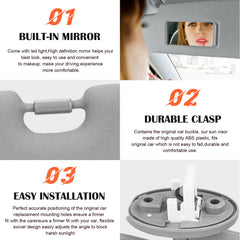 ILONPA textured fabric surface close-up for OEM look and anti-glare benefit