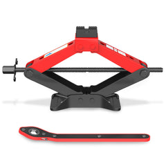 IMAYCC front view of compact jack kit showing trunk-ready storage benefit