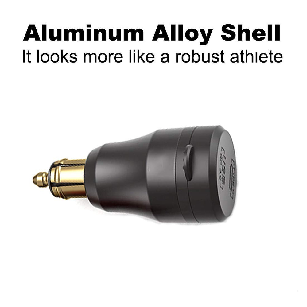 iMESTOU aluminum finish close-up highlighting durable texture and heat dissipation