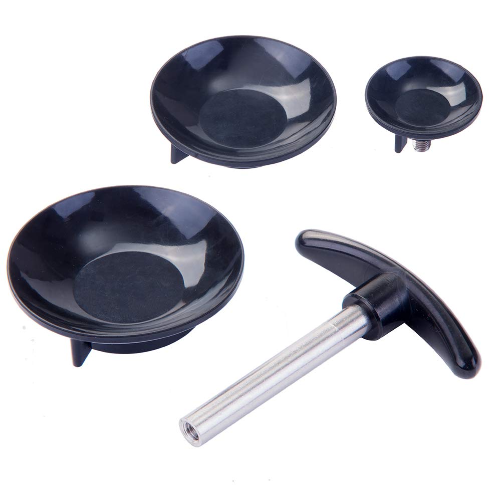IMT size comparison of 2, 3, 4 inch cups for various dents