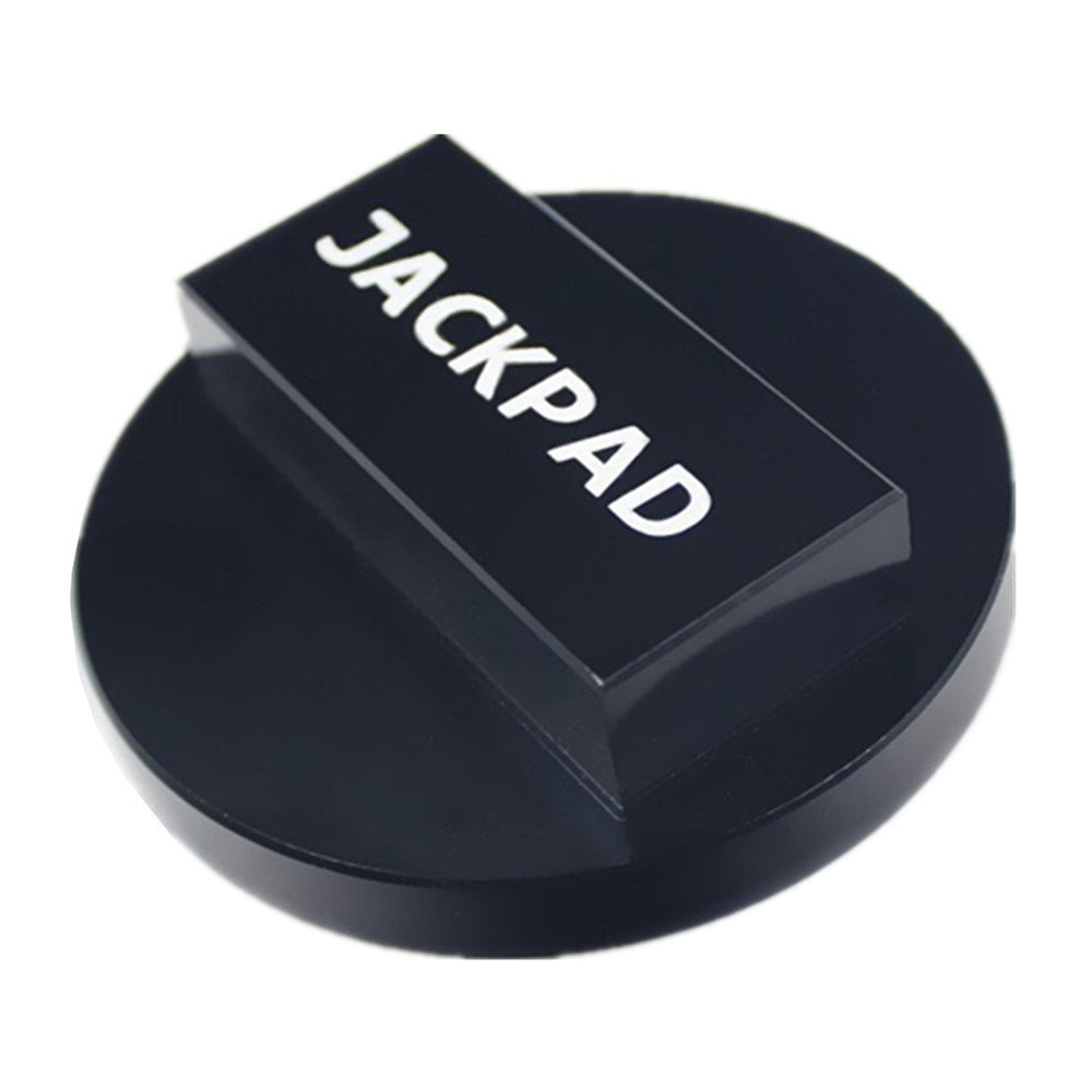imUfer jack pad anodized finish detail resisting corrosion and wear