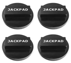 imUfer jack pad front view showing solid billet aluminum and secure lift benefit