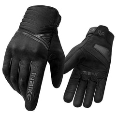 INBIKE gloves front view showing waterproof shell and overall fit benefit