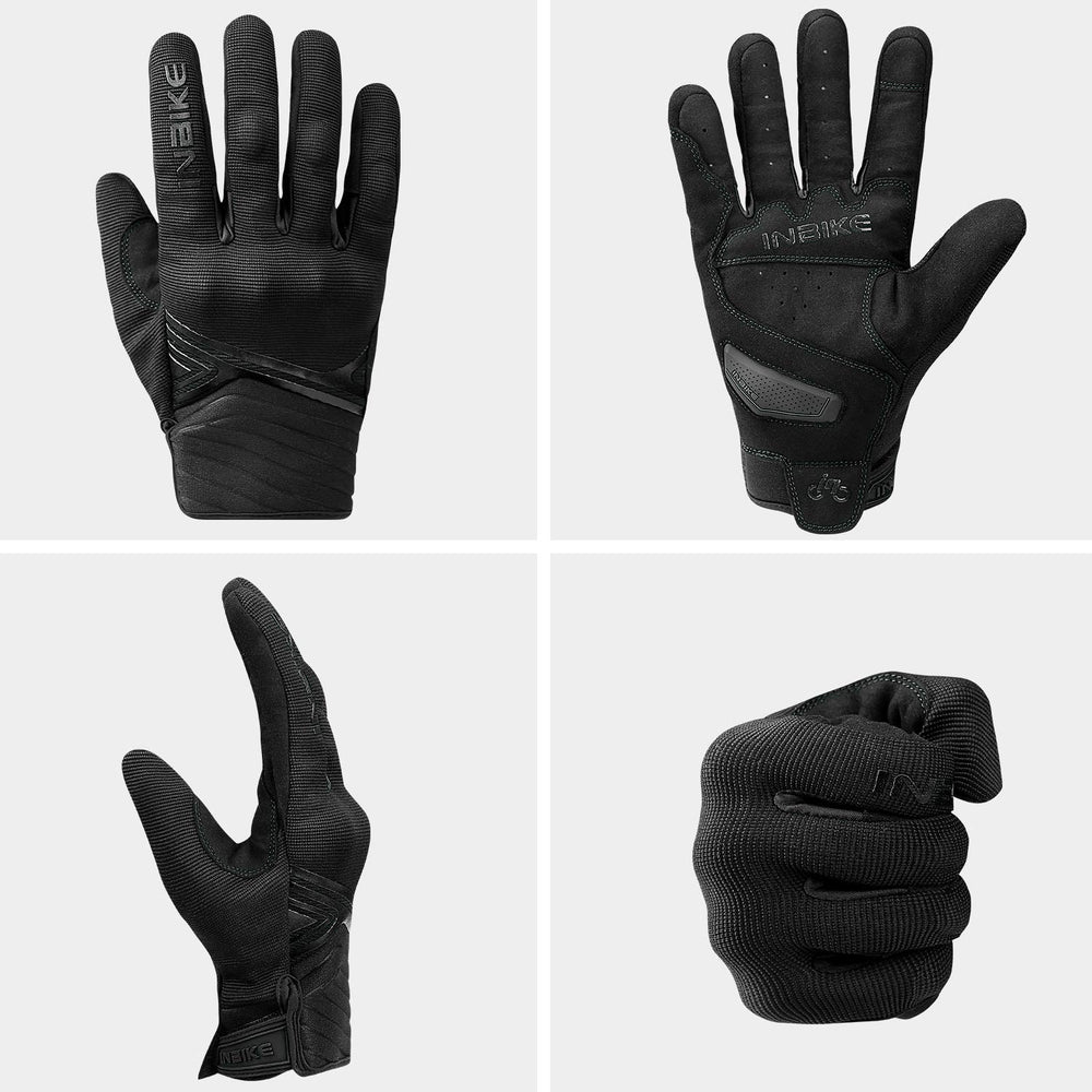 INBIKE wrist hook and loop with pull tab for easy adjust and removal benefit