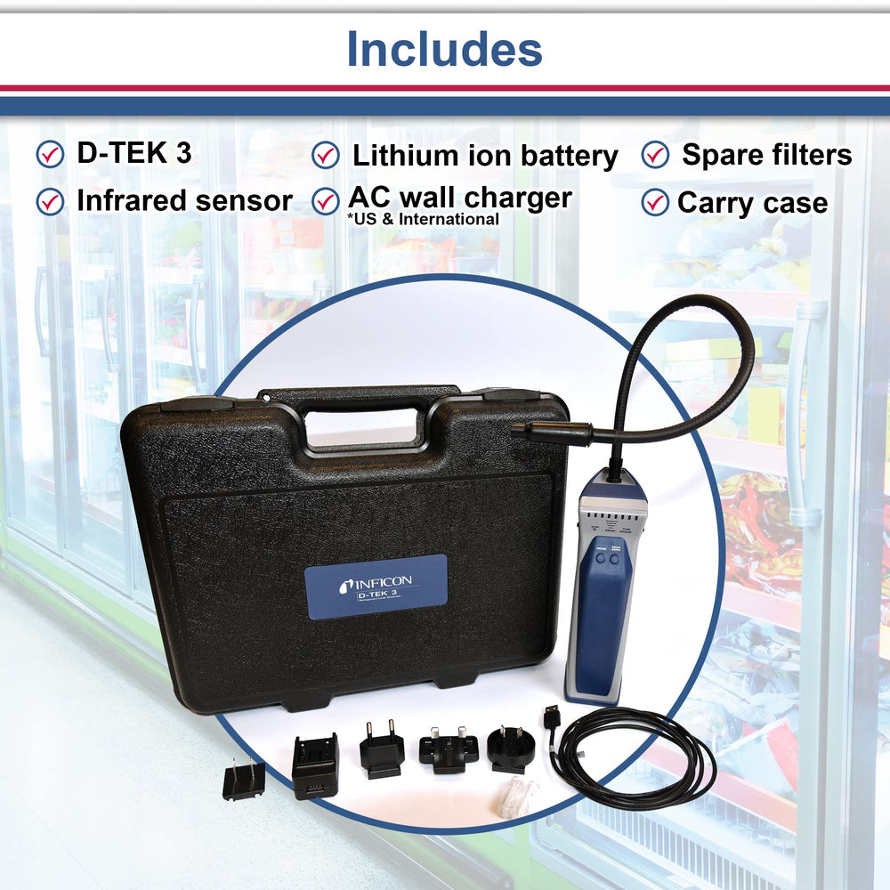 Inficon D-TEK 3 used on jobsite demonstrating reliable professional performance