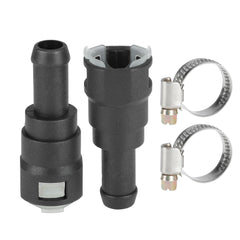 INFINAUTO connector front view showing clean fit and reliable seal