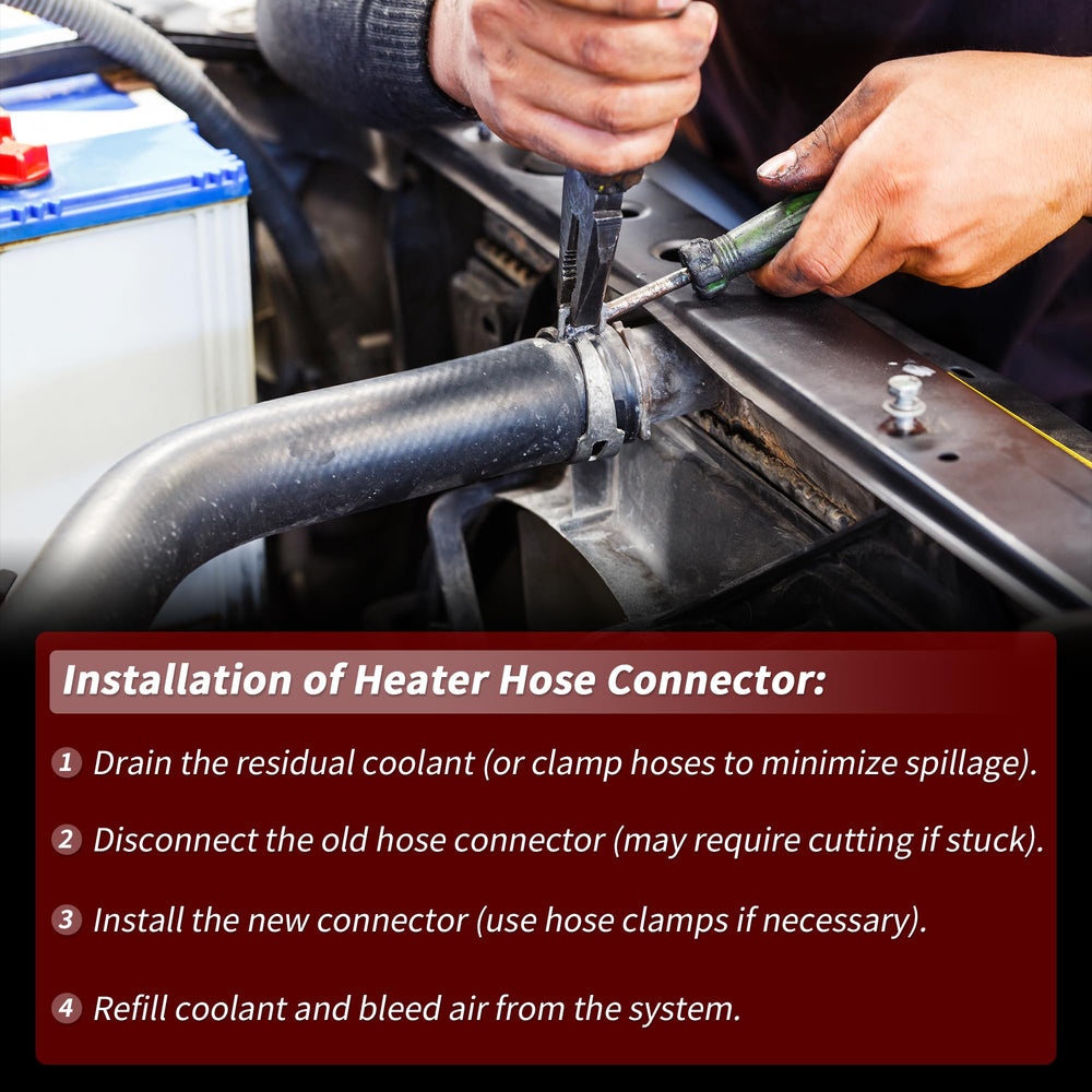 INFINAUTO connector in engine bay highlighting ease of replacement benefit