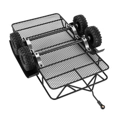 INJORA hitch detail showing bumper attachment and easy installation
