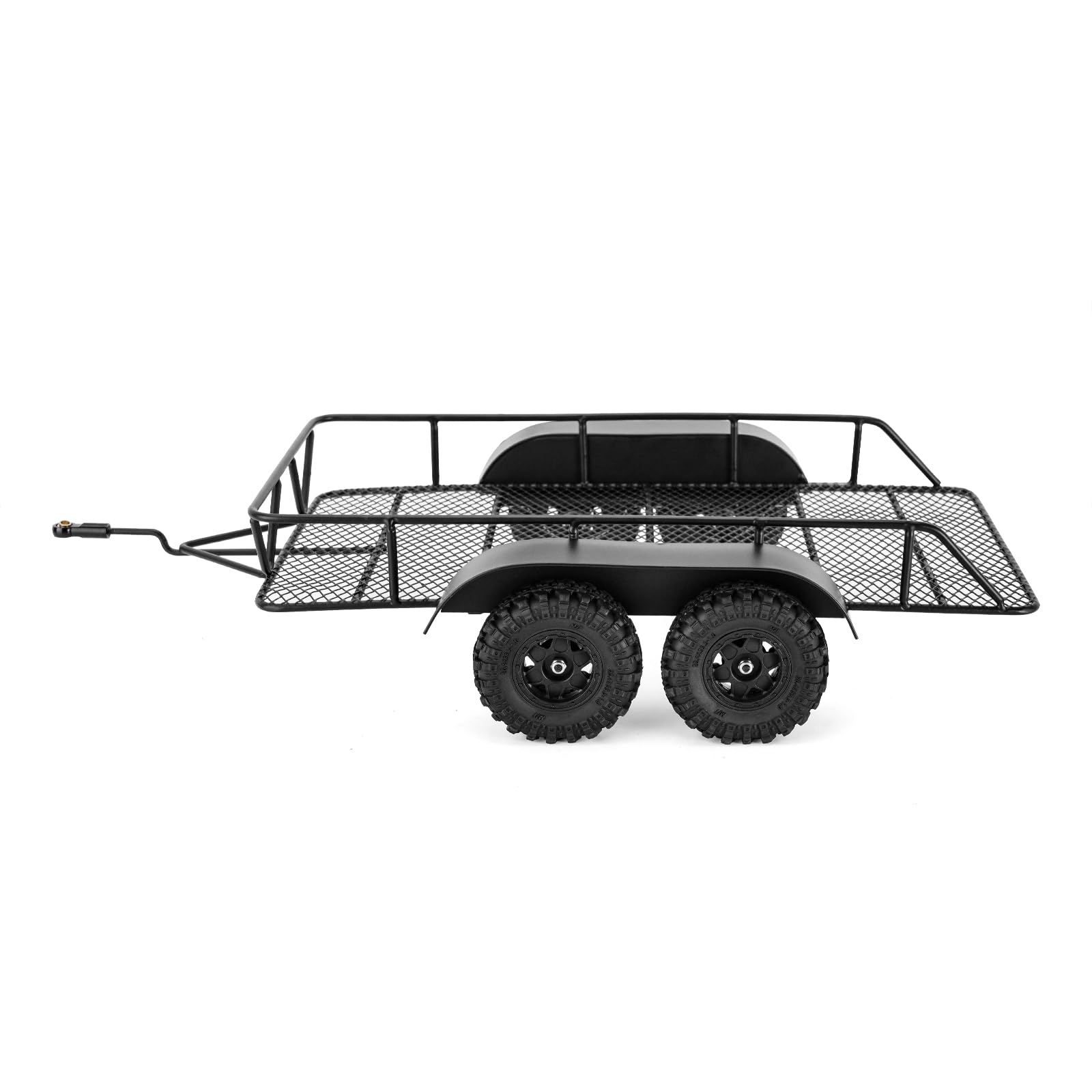 INJORA side profile of trailer highlighting hand-formed metal tubing