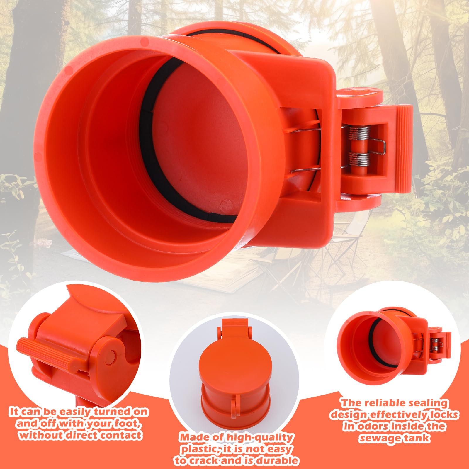 Innconee foot-pedal profile enabling hands-free operation benefit