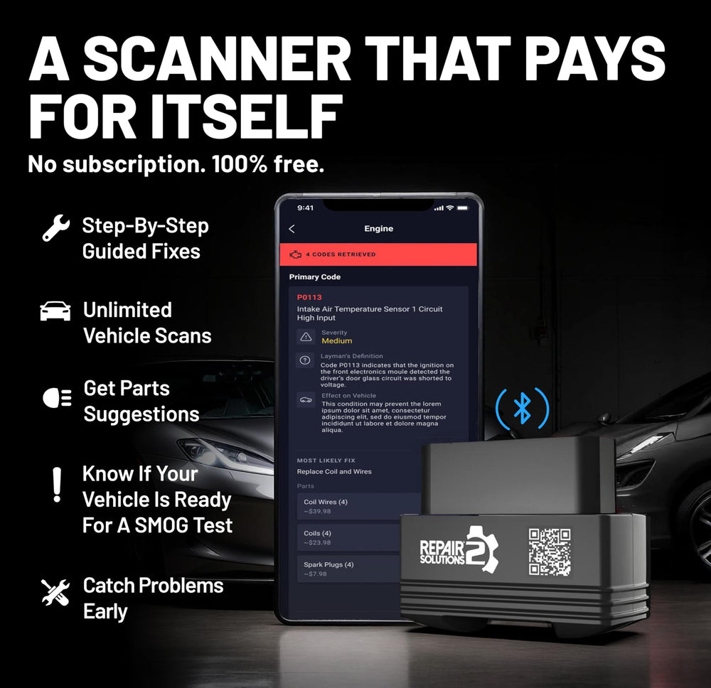 Innova 1000 app live data screen with engine parameters for informed repairs