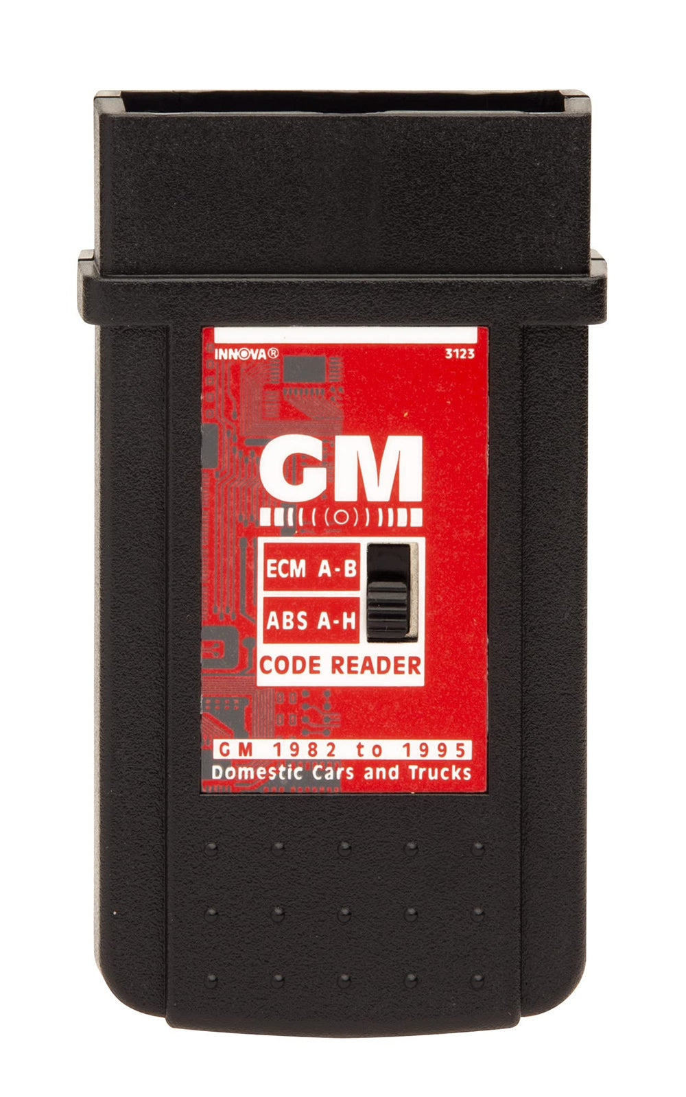 Innova 3123 front panel showing display and buttons for quick diagnostics
