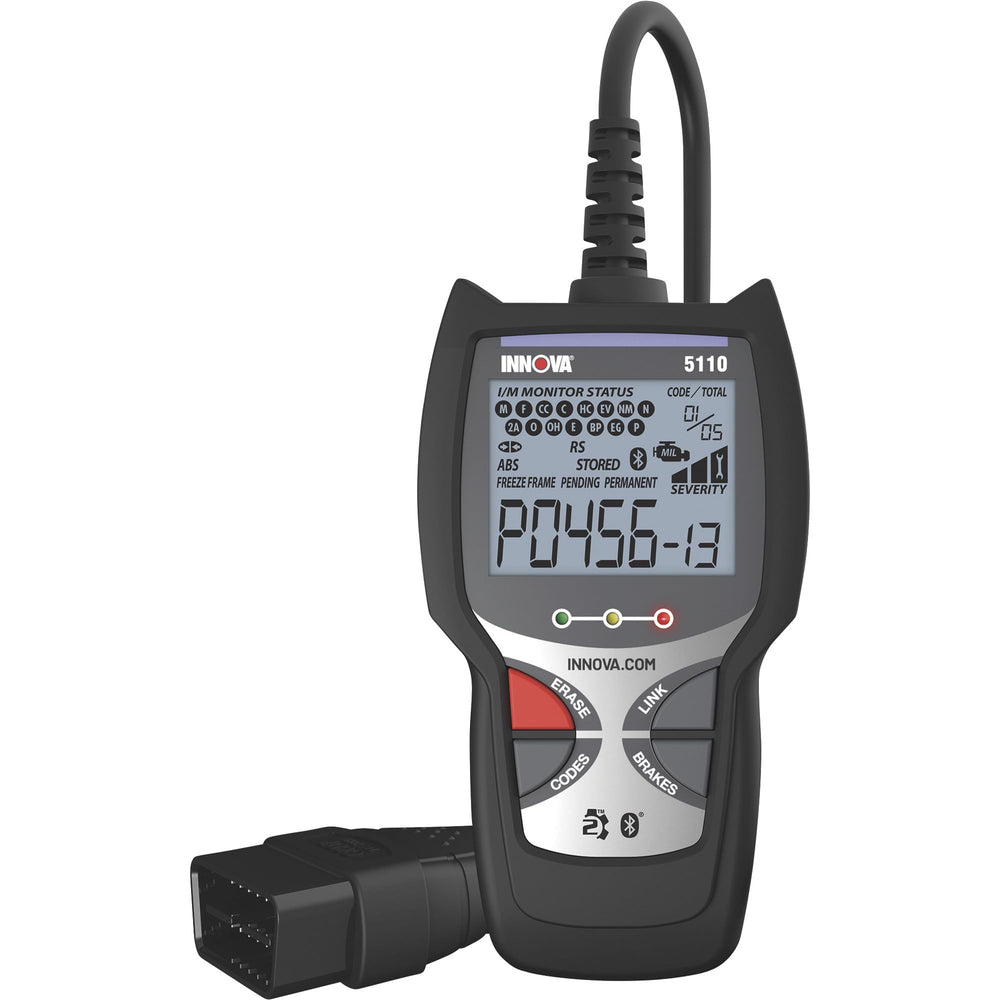 INNOVA 5110 on workbench in garage showing practical DIY diagnostic benefit