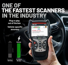 Innova 5610 tactile buttons close-up for easy operation and reliable control