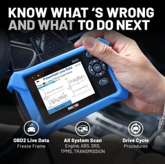 Innova SD35 rear view highlighting tablet build and durable chassis for workshop use