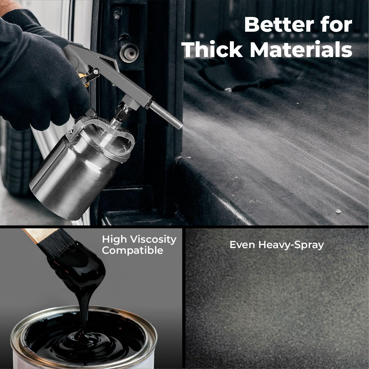 InoKraft nozzle detail demonstrating machined tip for consistent textured spray