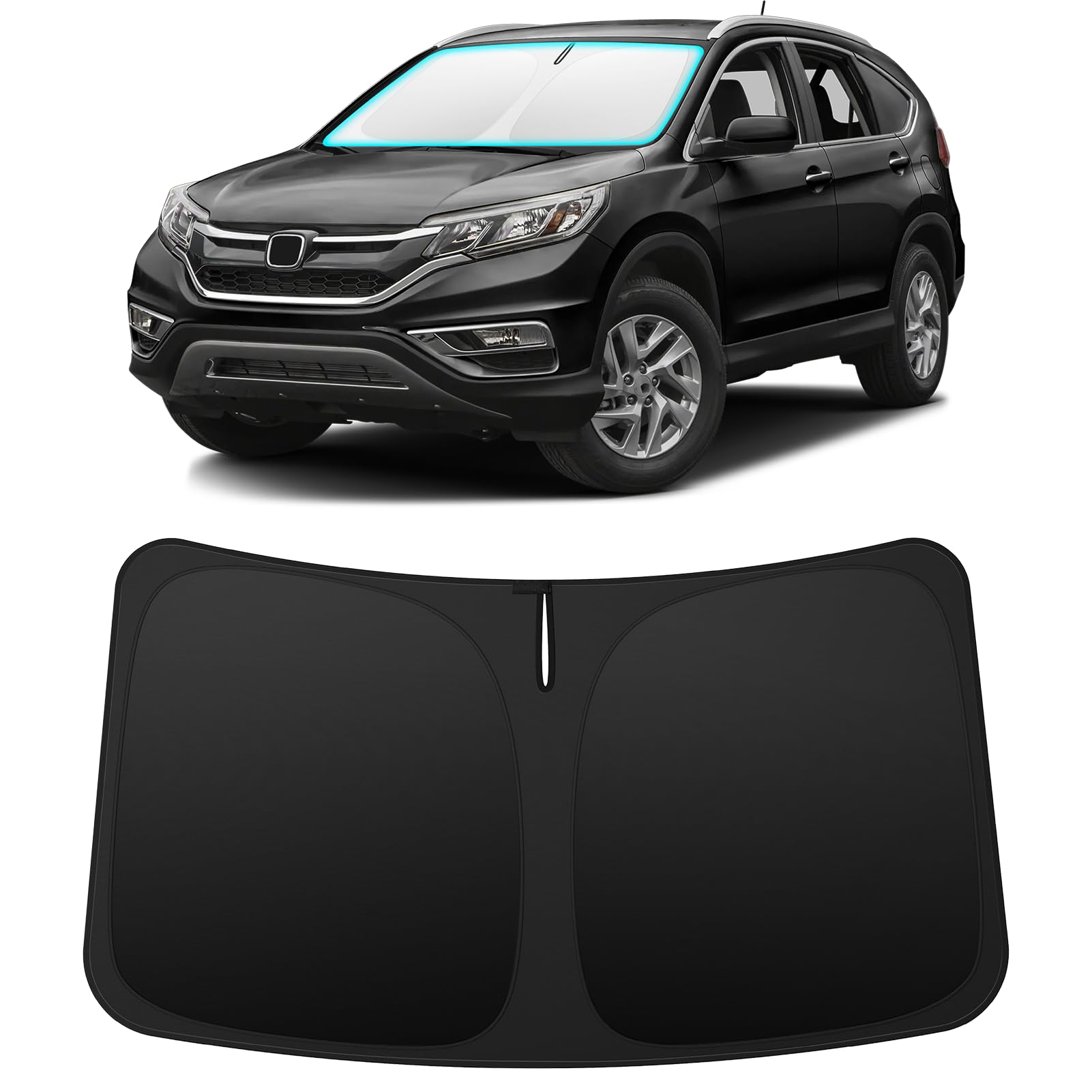 INSAUTO front view packaging showing perfect Honda CRV fit and easy protection