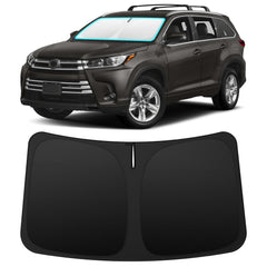 INSAUTO front view of packaging showing custom Highlander fit and protection
