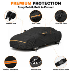 INSAUTO PVC inner liner close-up protecting paint and preventing scratches