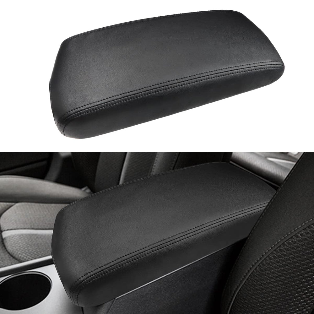 INTGET front view of armrest cover showing full top protection and neat fit