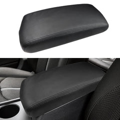 INTGET front view of armrest cover showing full top protection and neat fit