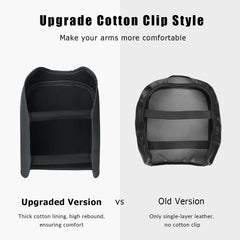 INTGET close-up microfiber leather texture for durable protection