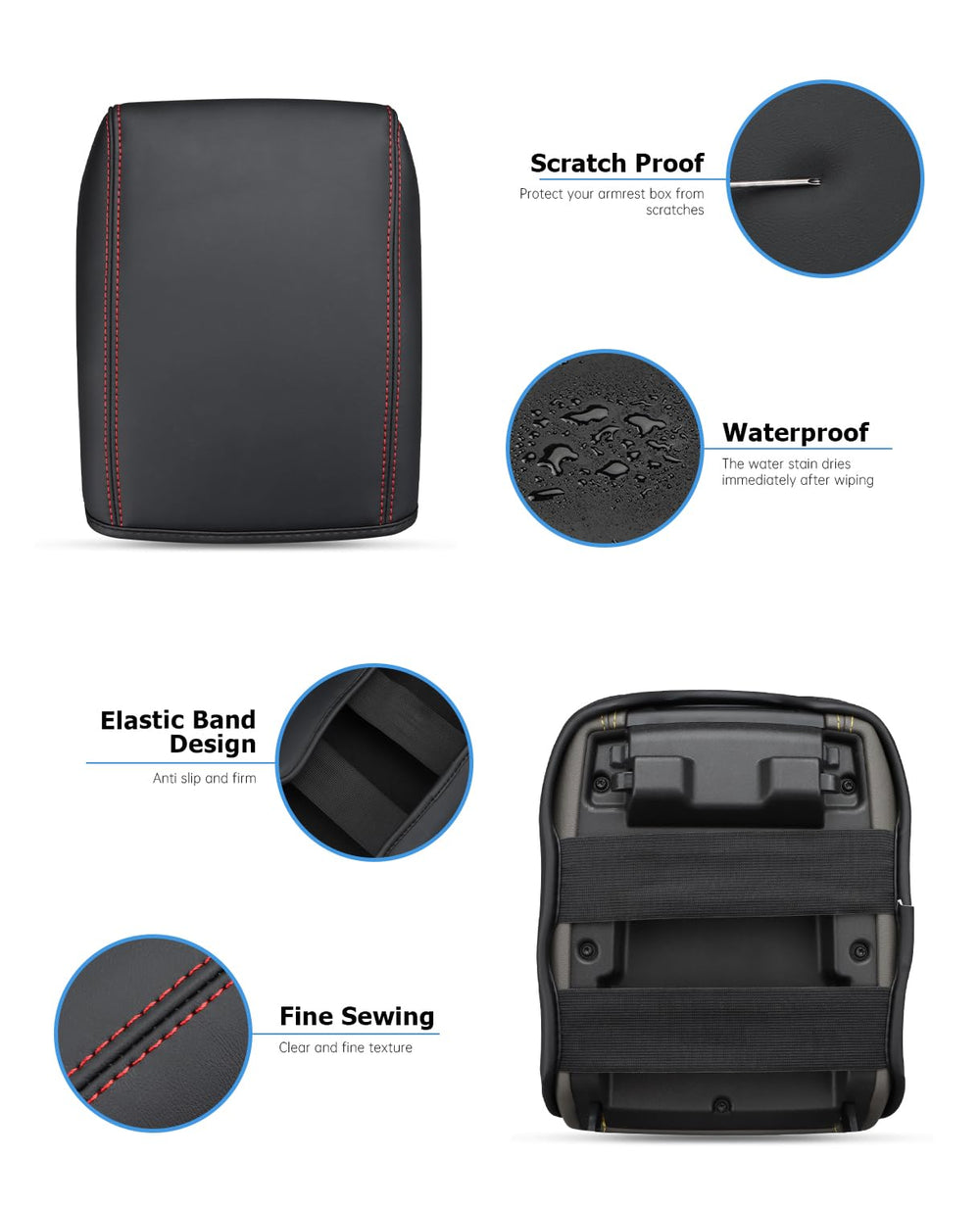 INTGET hand next to armrest for scale showing padded support and ergonomic height