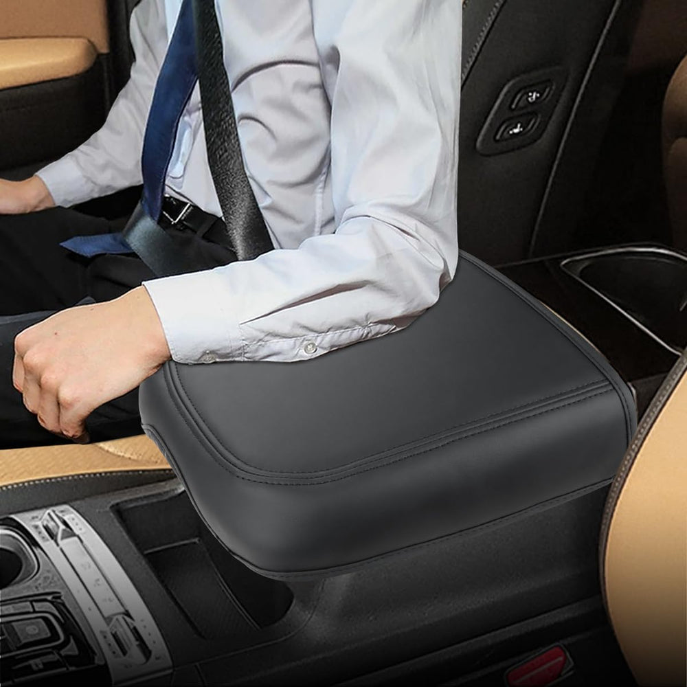 INTGET stitch detail highlighting black stitching for OEM look