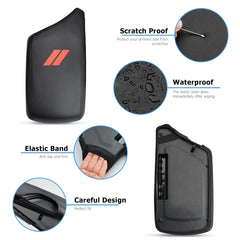 INTGET detailed texture and padding shot showing soft faux leather for elbow comfort