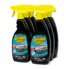 Invisible Glass front packaging showing six bottles and value pack benefit