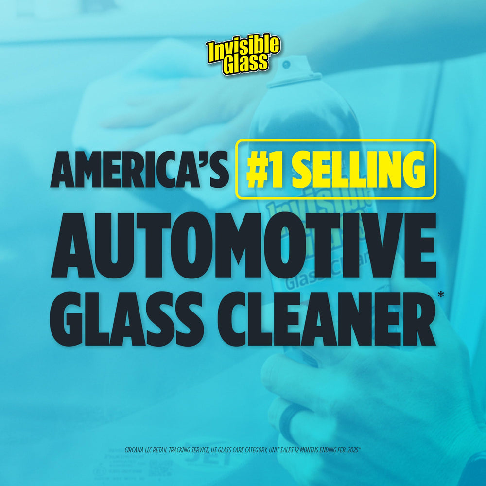 Invisible Glass used in garage detailing scene for fast professional results
