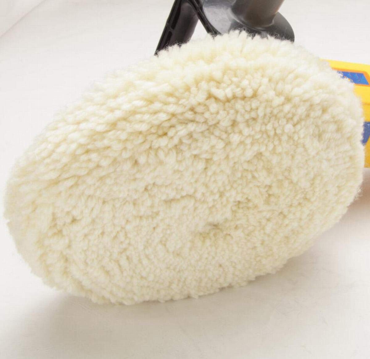 INZOEY pad polishing car paint showing efficient removal of oxidation