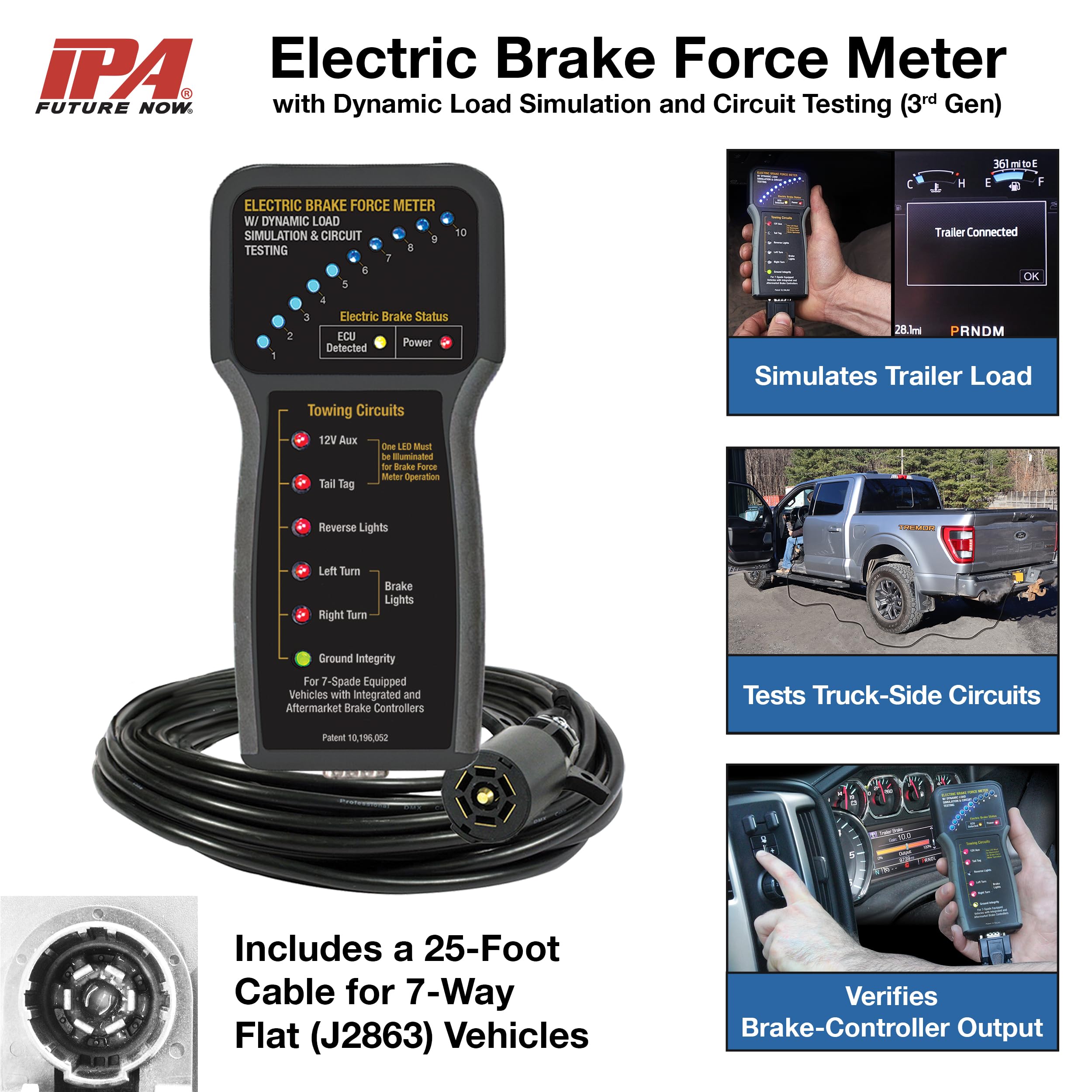 Innovative Products of America IPA #9107B soft nylon case protecting the unit in transport