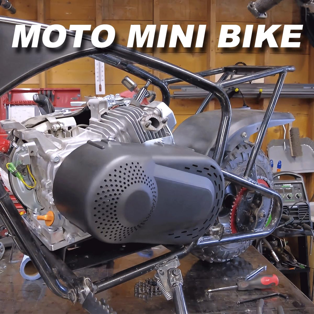 IPARTS EXPERT torque converter installed on a go-kart improving launch control