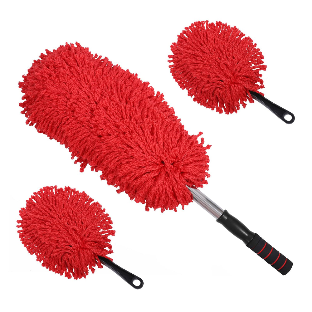 IPELY duster in driveway lifestyle shot for fast exterior upkeep