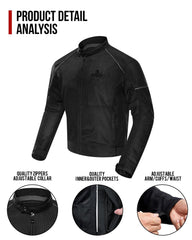 IRON JIA'S mesh fabric texture highlighting breathable panels for airflow