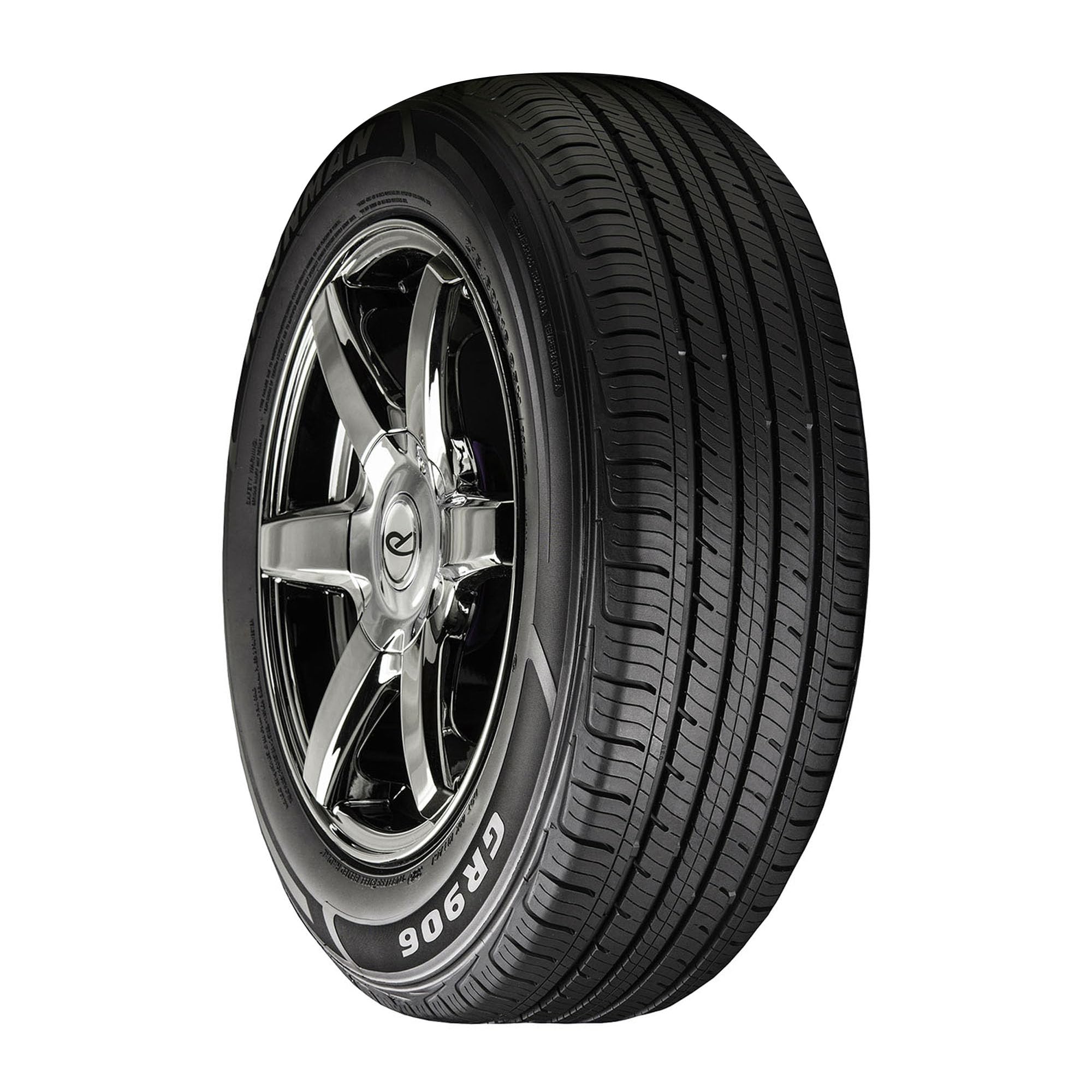 Ironman GR906 beside standard wheel for scale showing correct 205/55R17 fitment