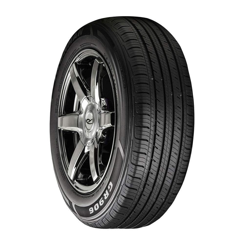 Ironman GR906 beside standard wheel for scale showing correct 205/55R17 fitment