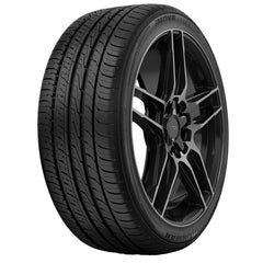 Ironman iMove Gen 3 A/S front three-quarter view showing tire profile and benefits of sporty handling