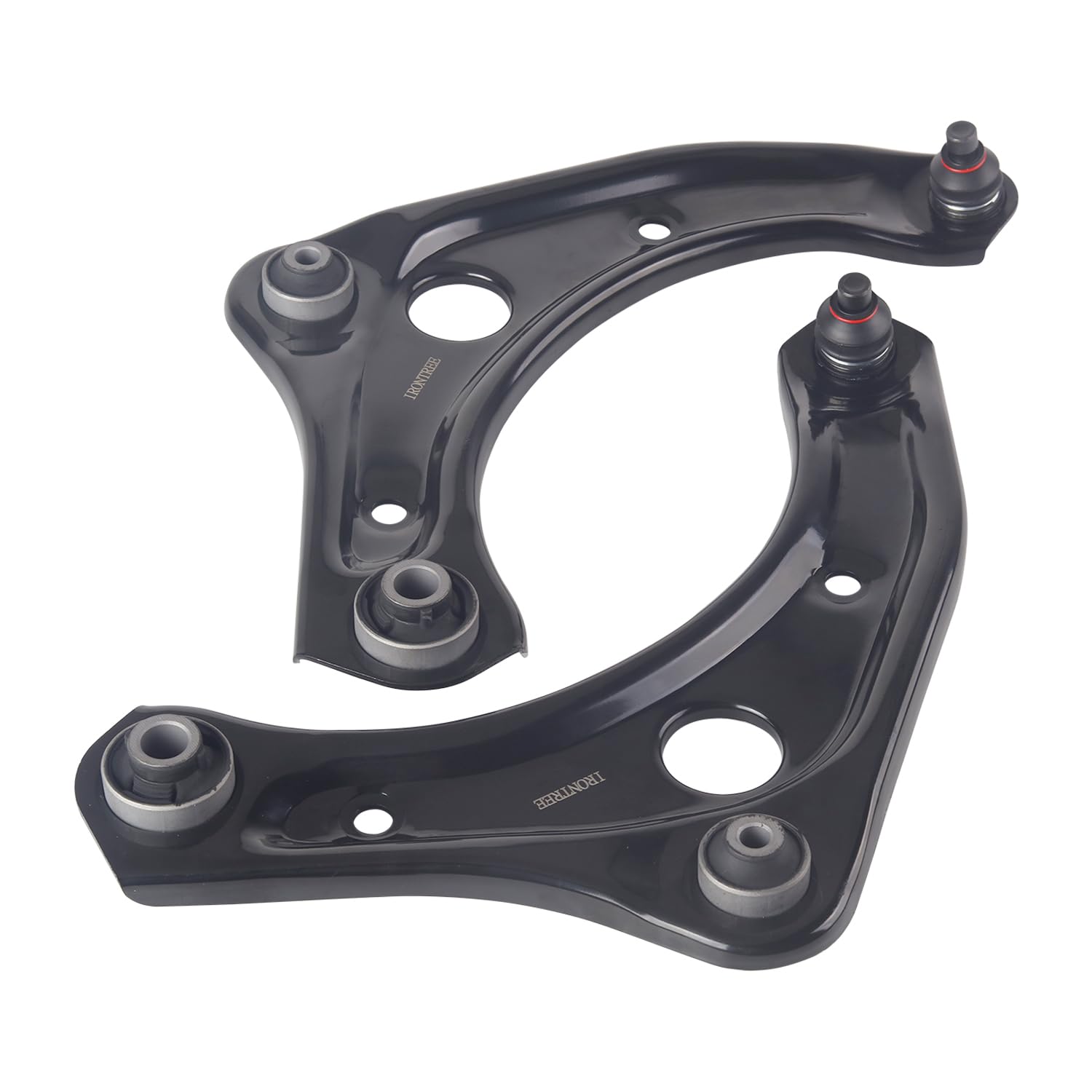 IRONTREE driver-side control arm close-up showing robust construction and reliability