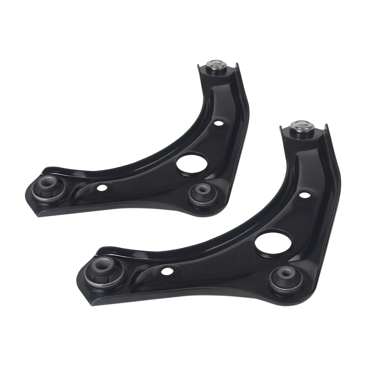 IRONTREE passenger-side control arm close-up highlighting fitment and finish