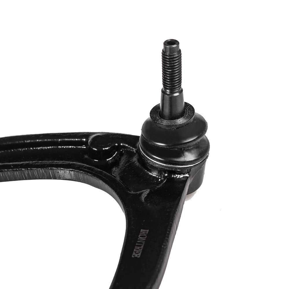 IRONTREE control arm installed in front suspension showing restored steering benefit