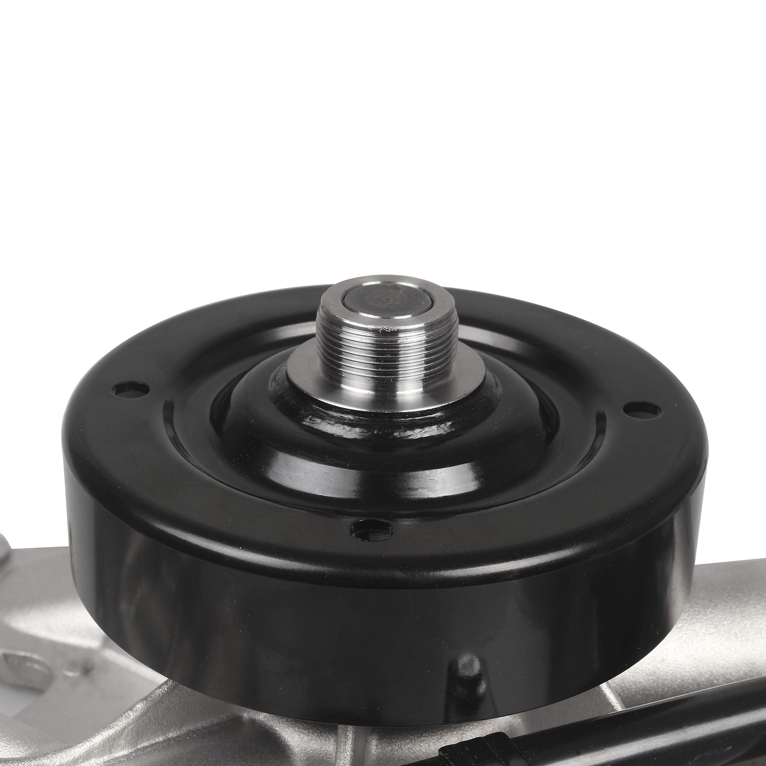 IRONTREE water pump installed on engine demonstrating direct-fit replacement benefit