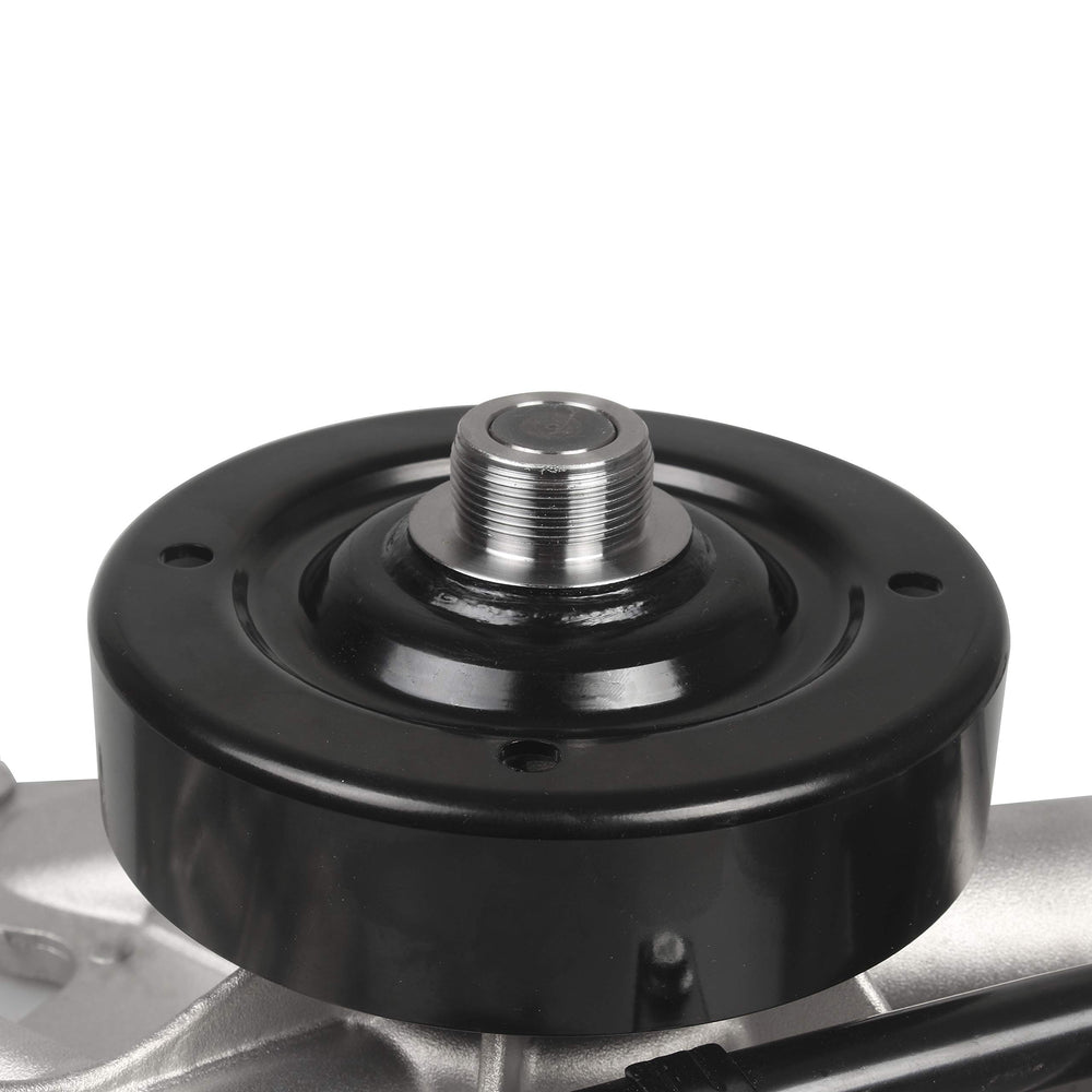 IRONTREE water pump installed on engine demonstrating direct-fit replacement benefit