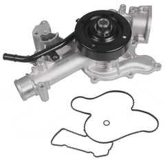 IRONTREE water pump front assembly showing mounting points and inlet outlet benefits reliable fit