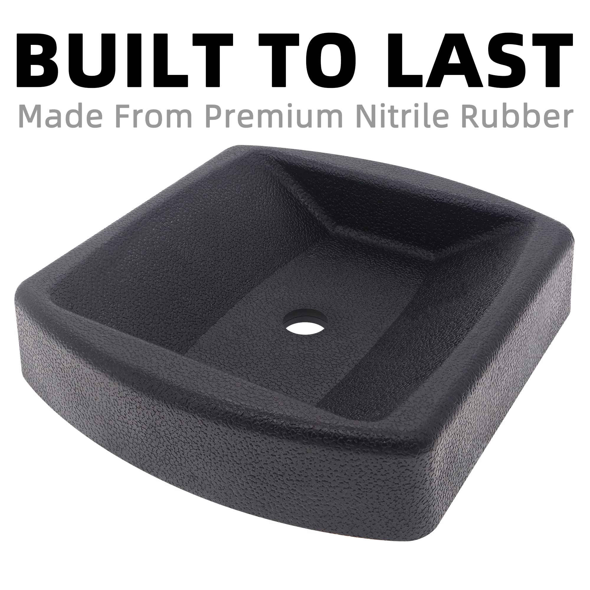 iSaddle close-up nitrile rubber texture highlighting durability benefit