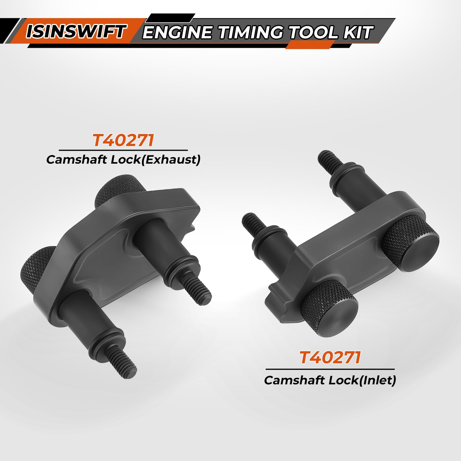 ISINSWIFT camshaft locks detail, improves cam alignment reliability