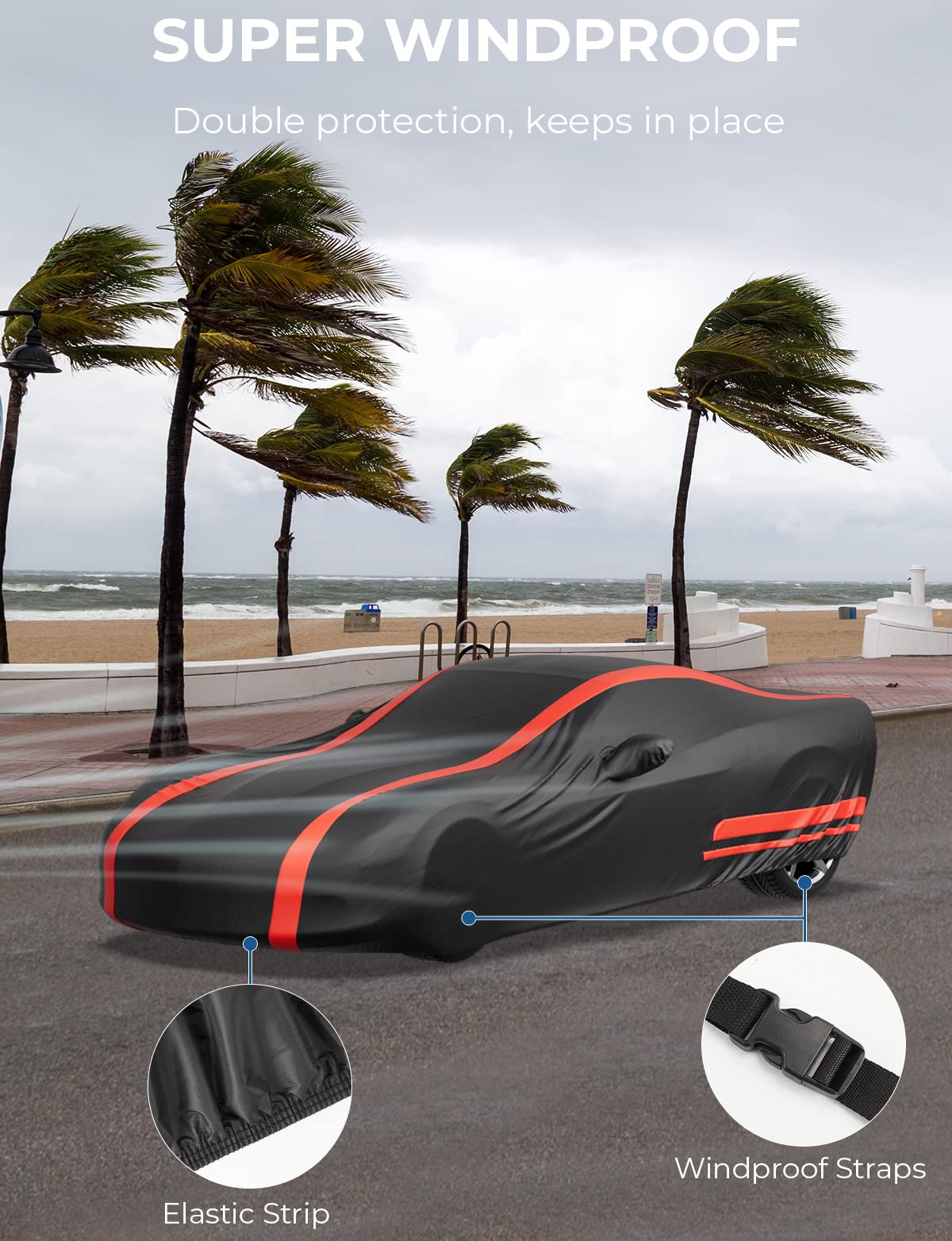 ISSYAUTO side profile showing tailored fit over Corvette C6 contours